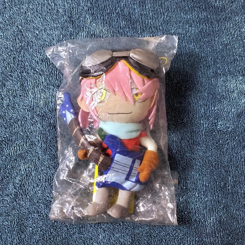 Vintage Y2K 2000s 1999 FLCL Fooly Cooly Haruko Plush Doll Brand New W Tags Anime